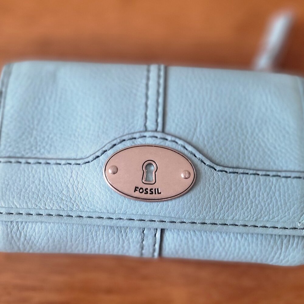 Fossil Trifold Leather Wallet